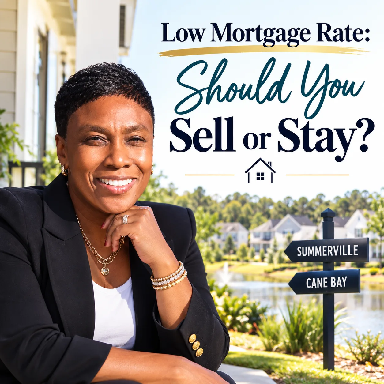 Denise Rush, Low Mortgage Rate: Should You Sell or Stay?