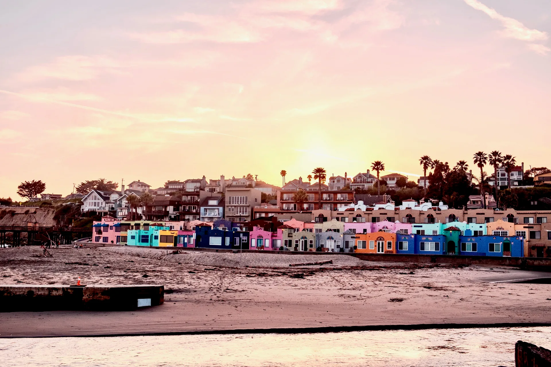 Capitola neighborhood in Santa Cruz County California