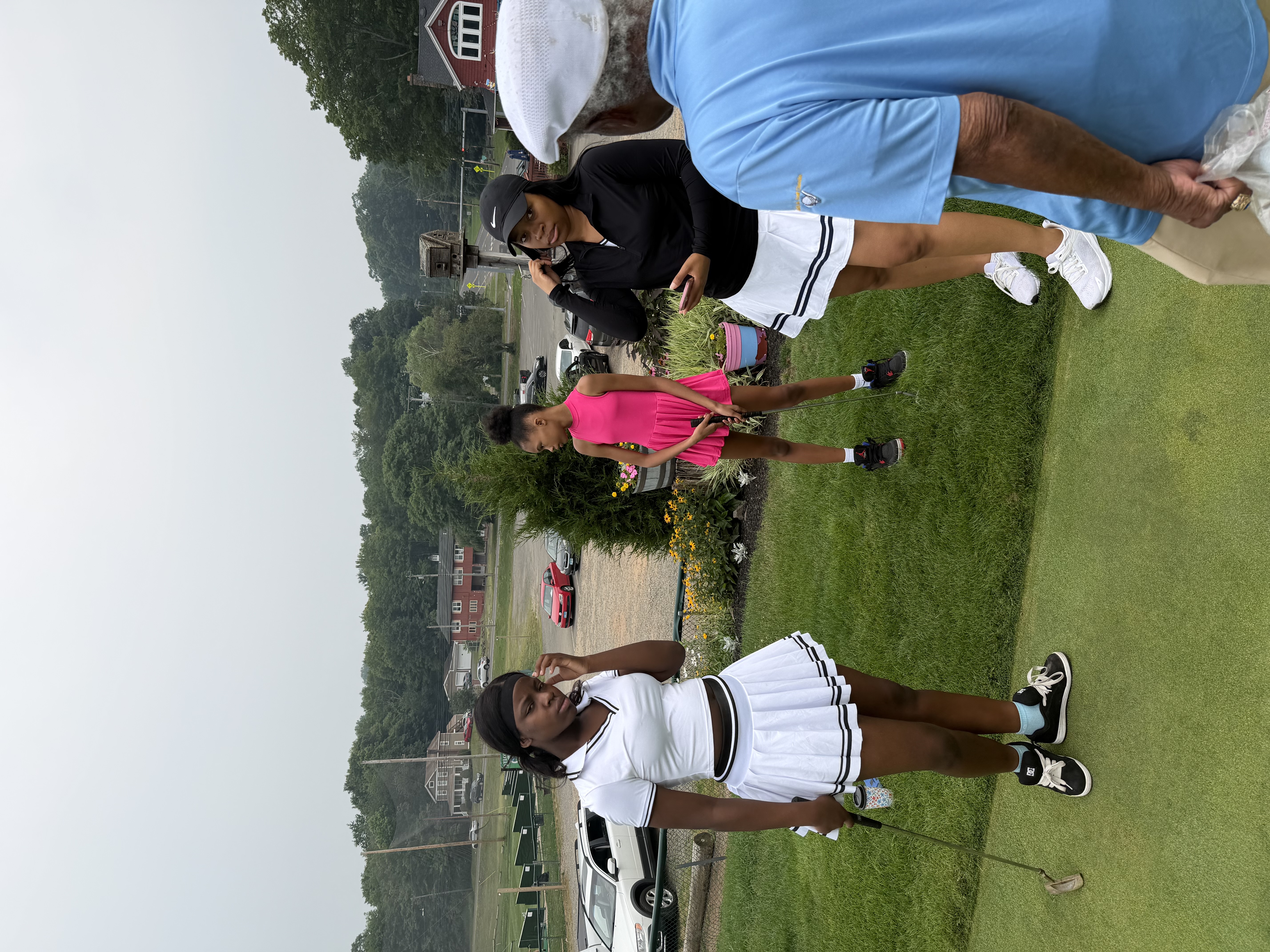 Scene from the golf course at Bronze Tee