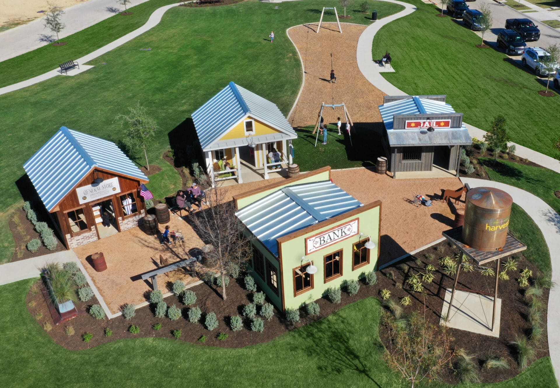 Community lifestyle photo of the Harvest neighborhood in Argyle, Texas