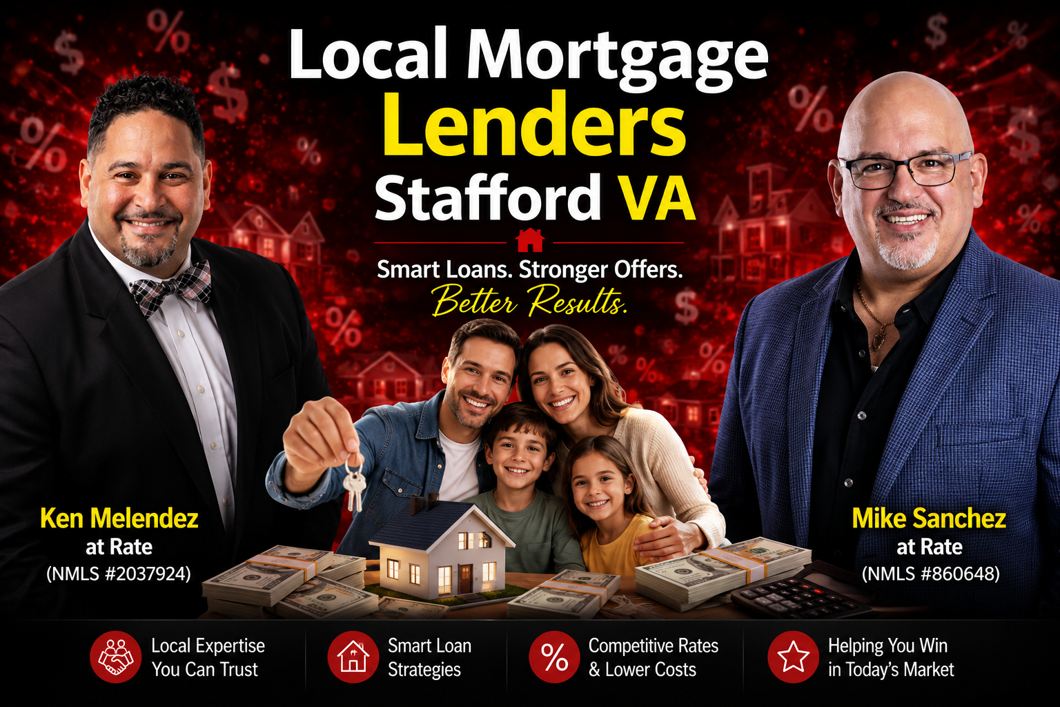 Trusted mortgage lenders serving Fredericksburg VA home buyers