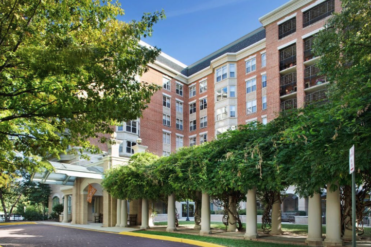 Friendship Heights border area in Maryland