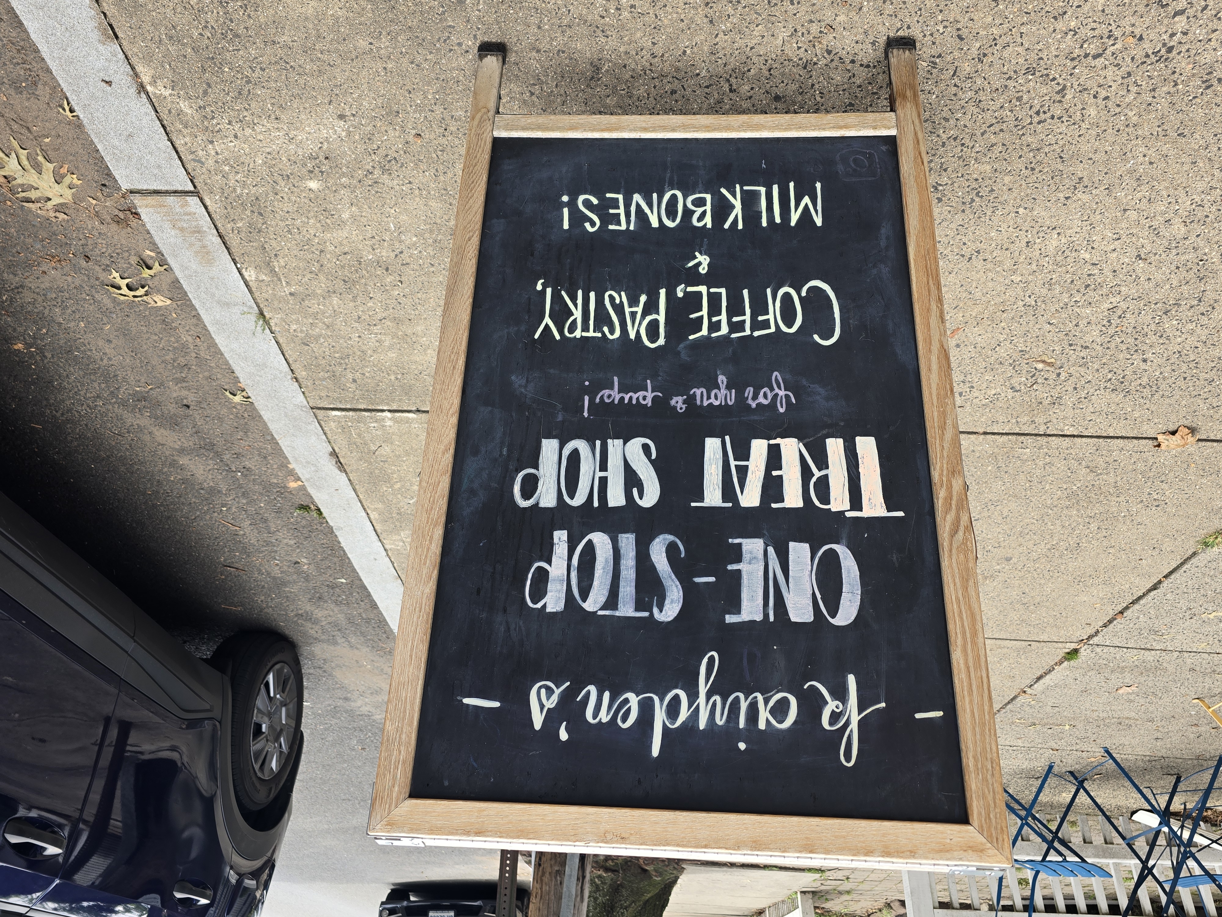 Meeting at Kaiyden's Cafe in New Haven.