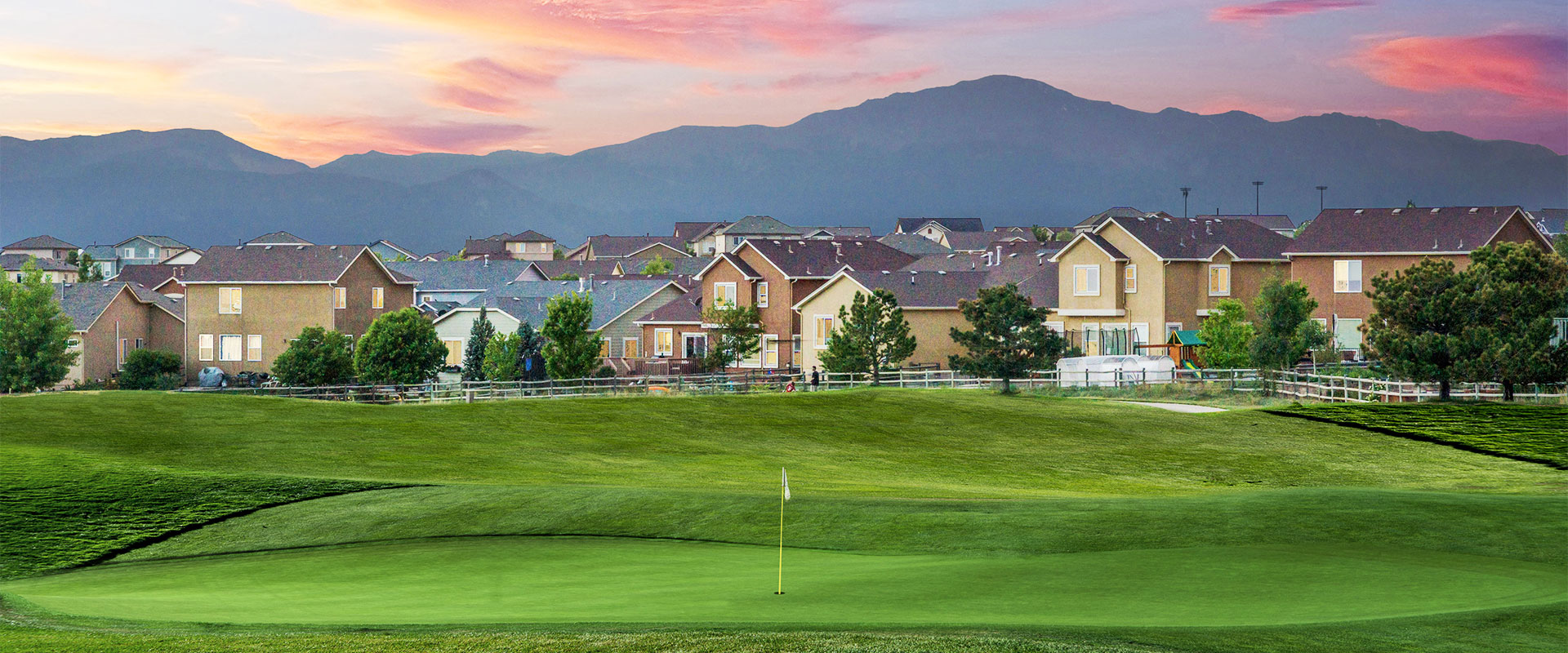 Woodmen Hills neighborhood in Colorado Springs