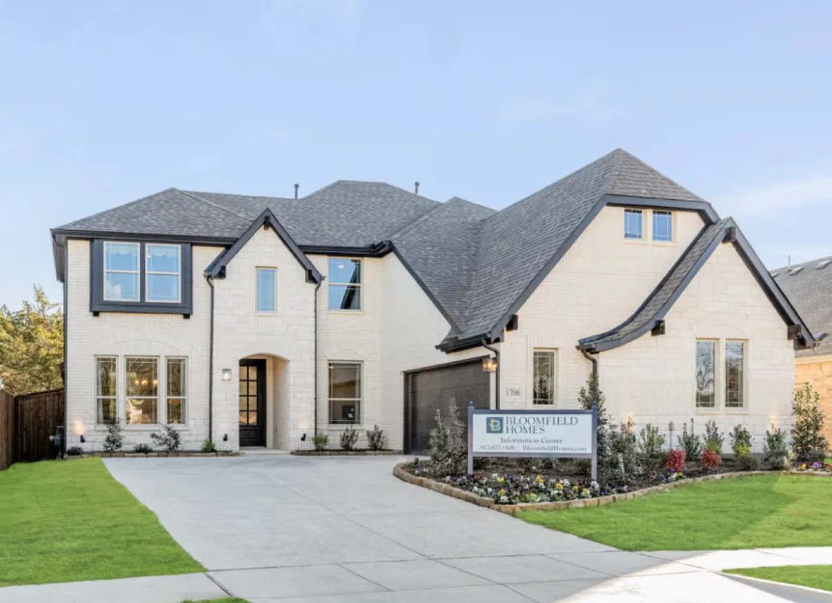 Bloomfield Homes new homes in North Texas