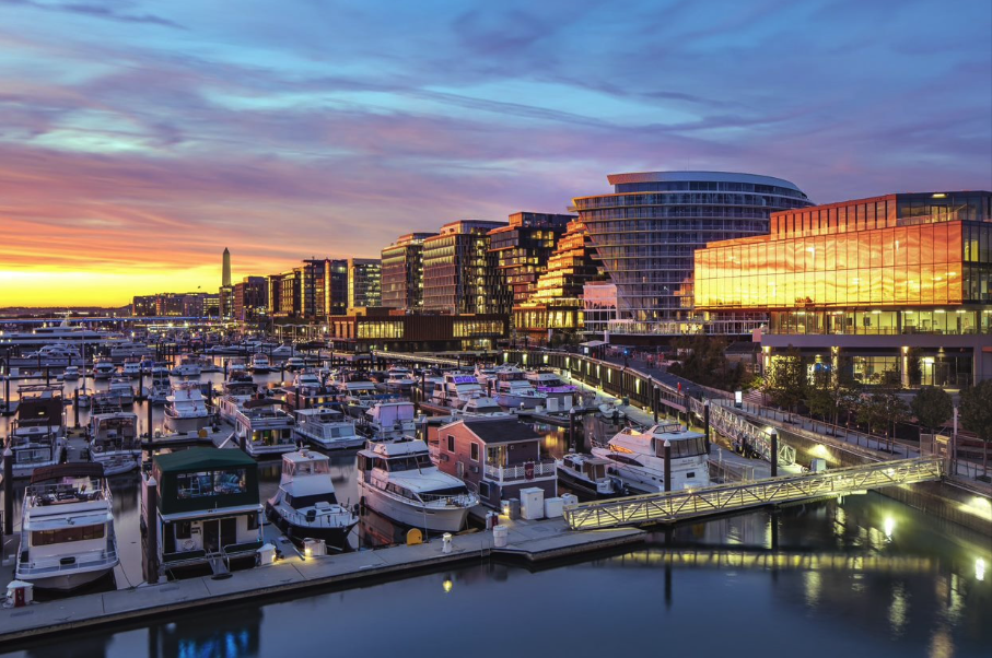 Southwest Waterfront development in Washington DC