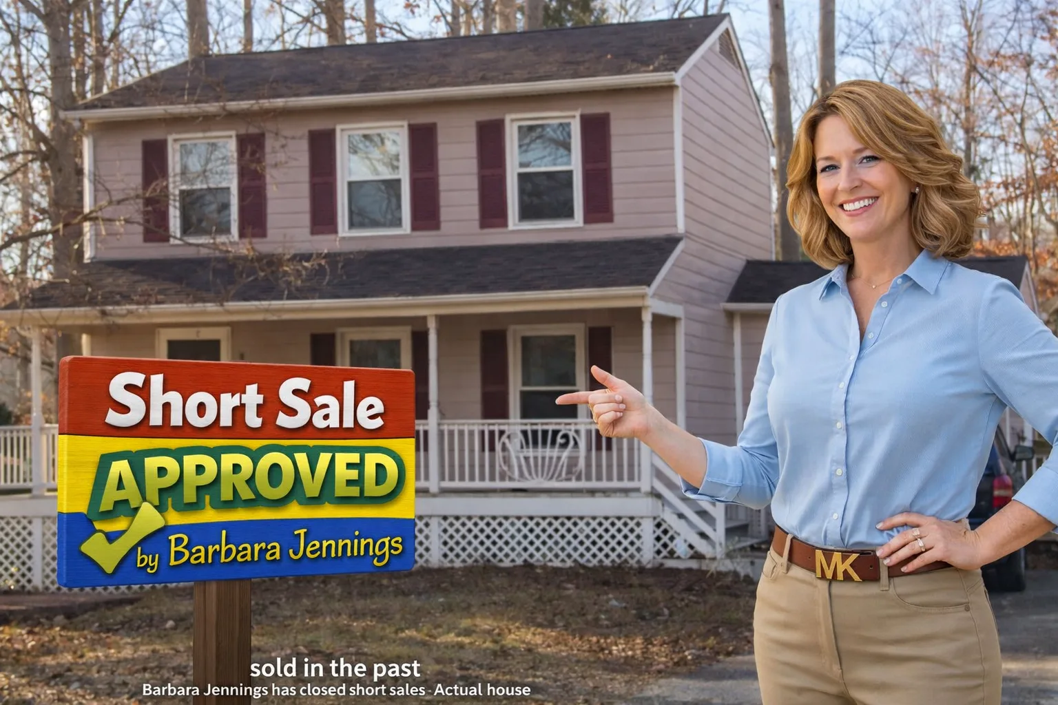 Short sale home Barbara Jennings helped close in the Fredericksburg region