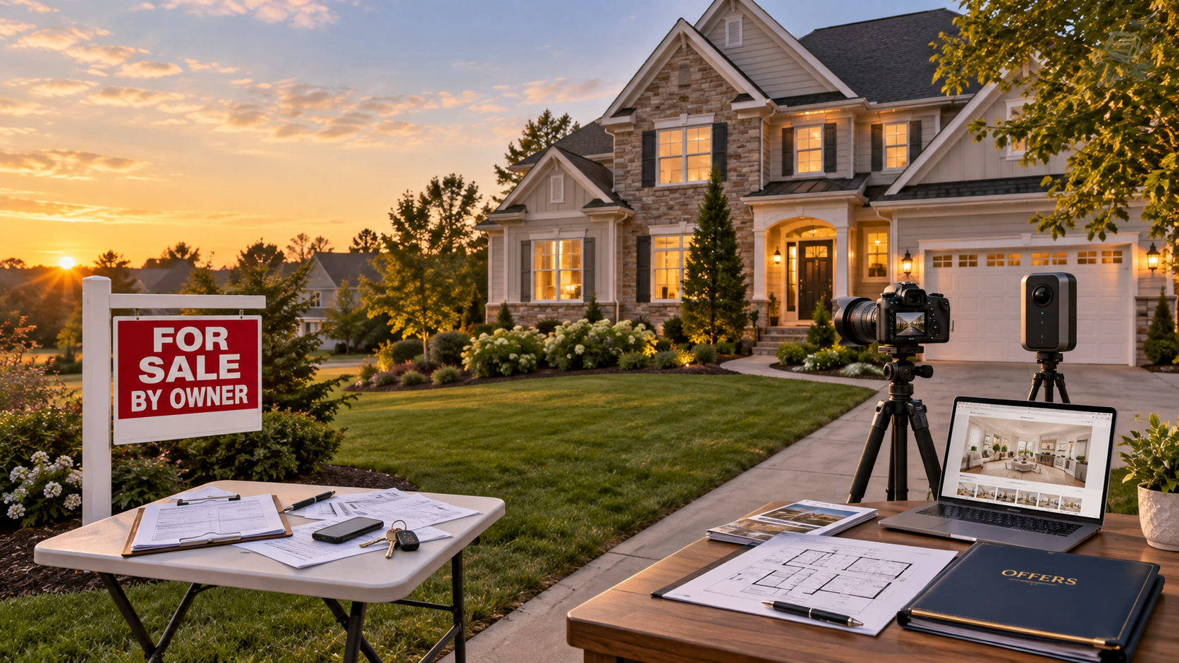 FSBO vs. Realtor comparison for selling a home in New Jersey, weighing for sale by owner against hiring a listing agent