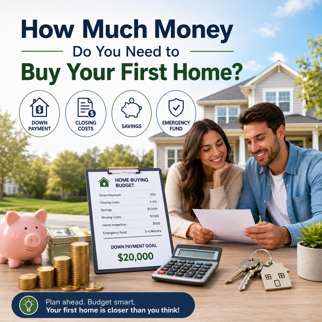 Mortgage preapproval documents and house keys on a desk