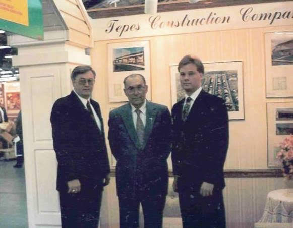 The Tepes Construction Company exhibit at a builders showcase