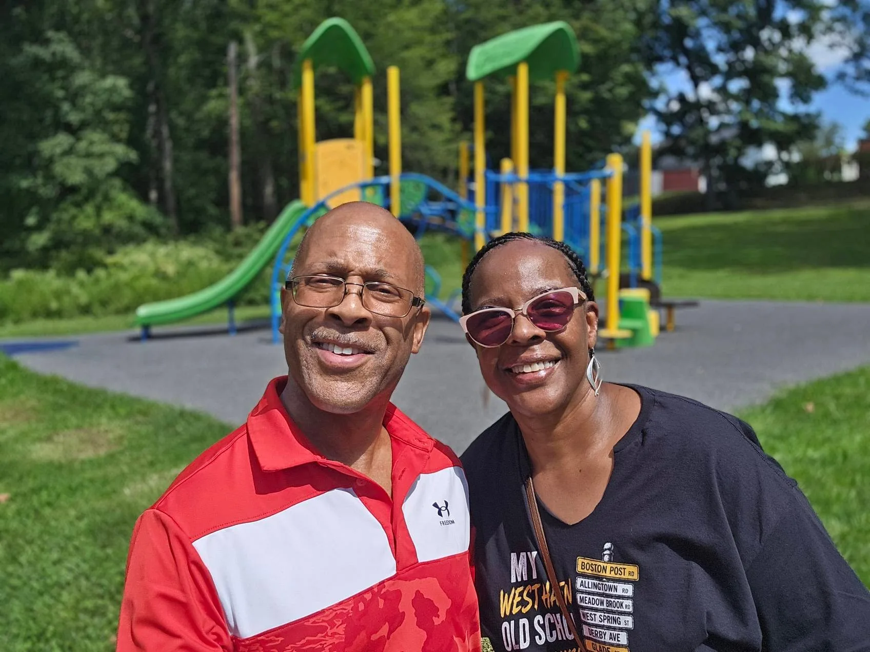 Robbin Watt-Hamilton at the 2026 West Haven Old School Reunion Cookout.