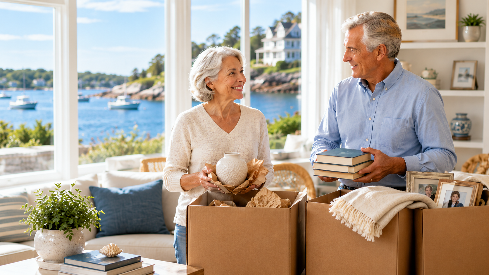 Downsizing on the North Shore topic illustration