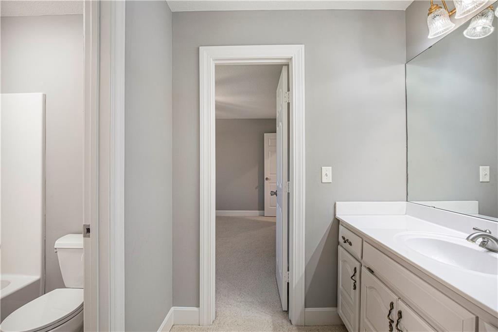 Bathroom with double vanity