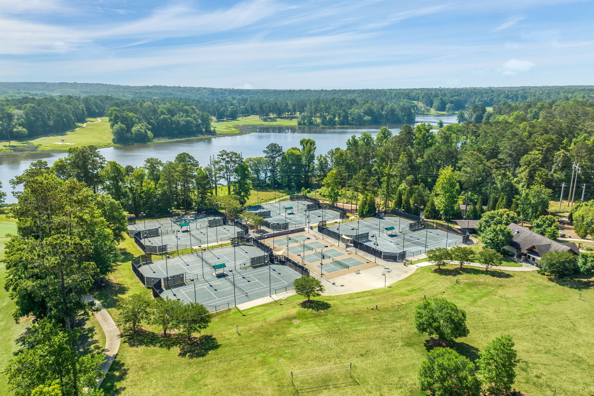 Tennis courts