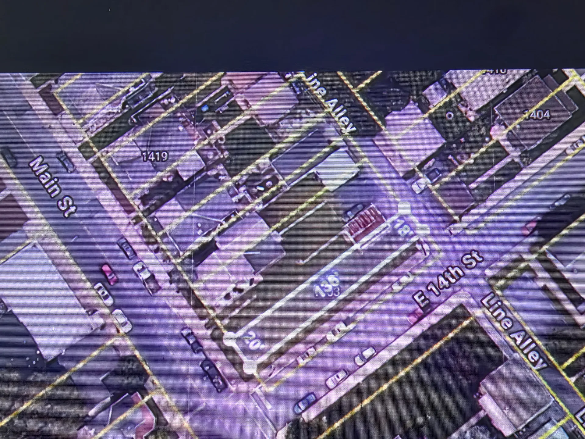 Photo of the adjoining lots at 1401 & 1403 Main Street, Northampton Borough, Pennsylvania