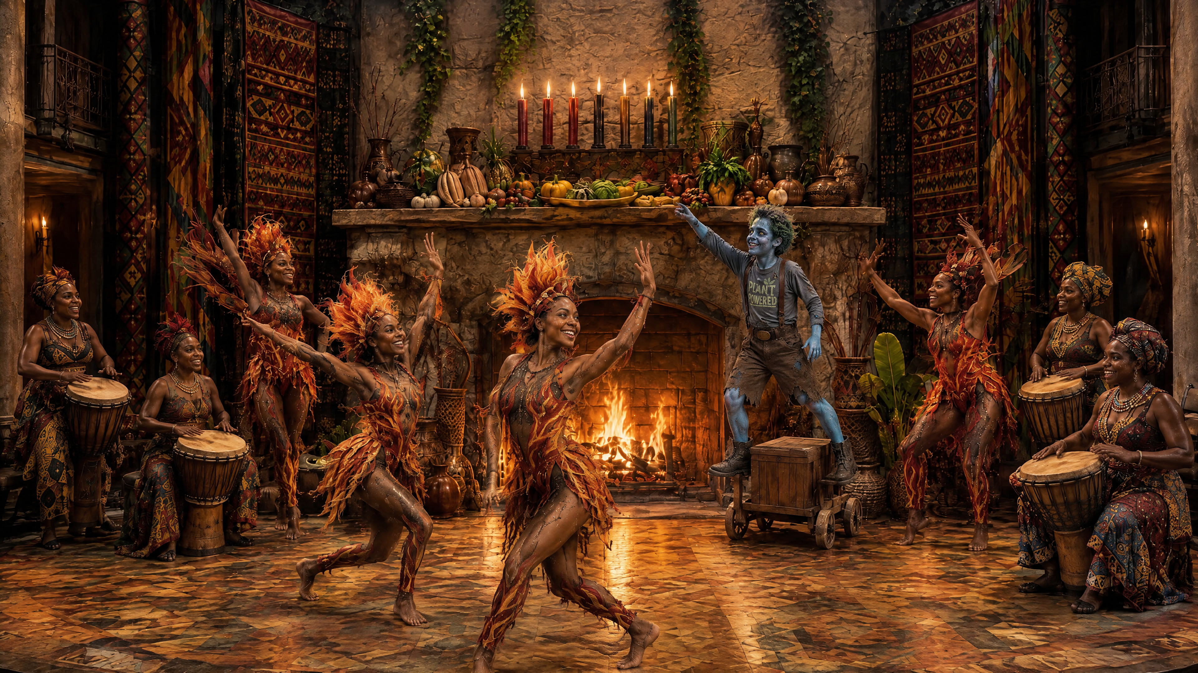 A scene from the JOIE 2026 holiday experience at Callanwolde