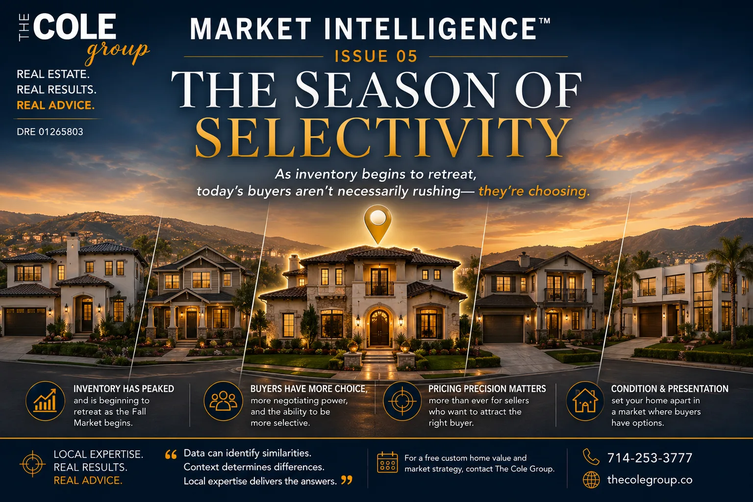 The Season of Selectivity, Market Intelligence Report Issue 05, with a Read the Full Report button