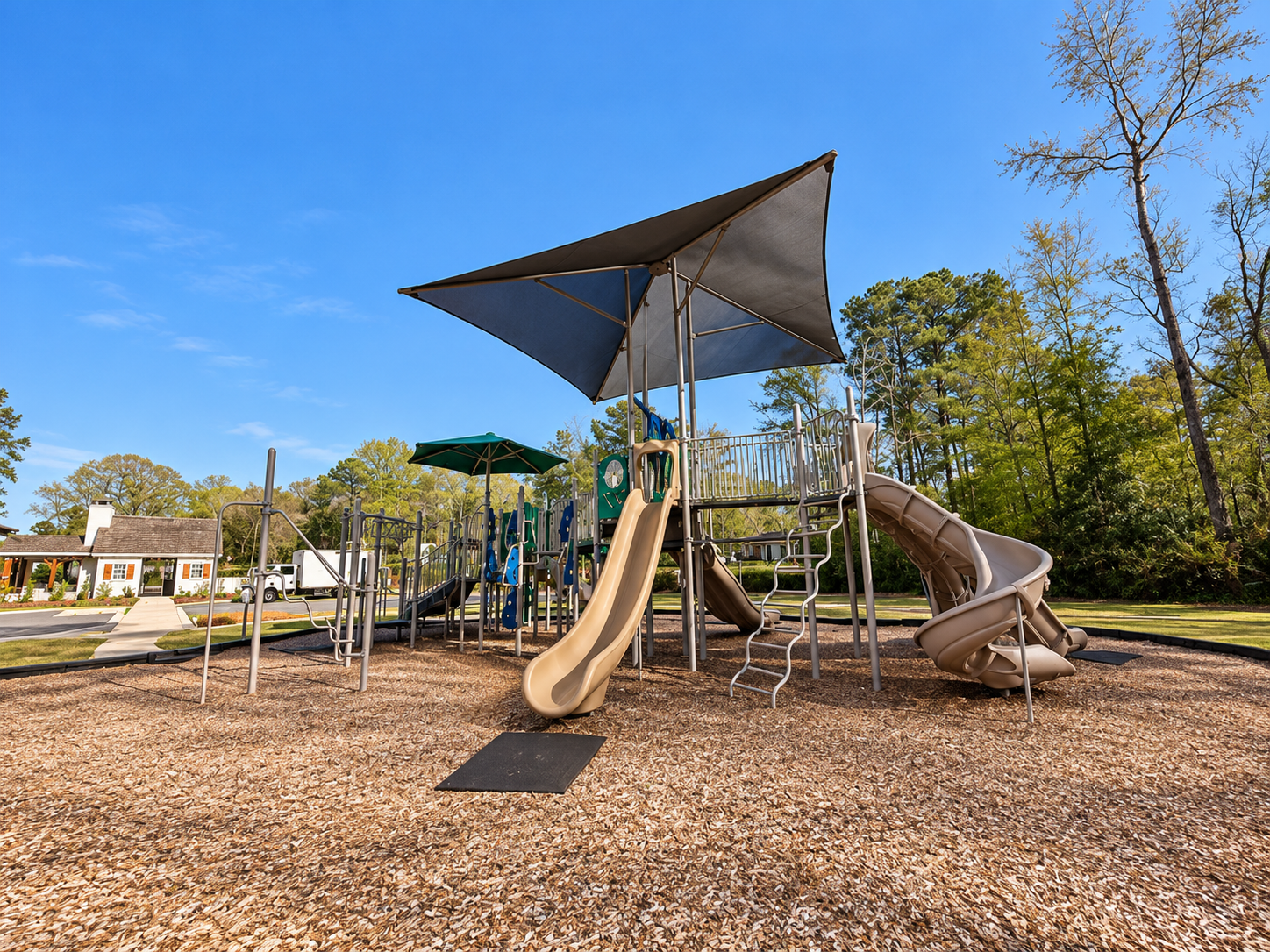 Community playground in Hidden Lakes, Auburn, Alabama