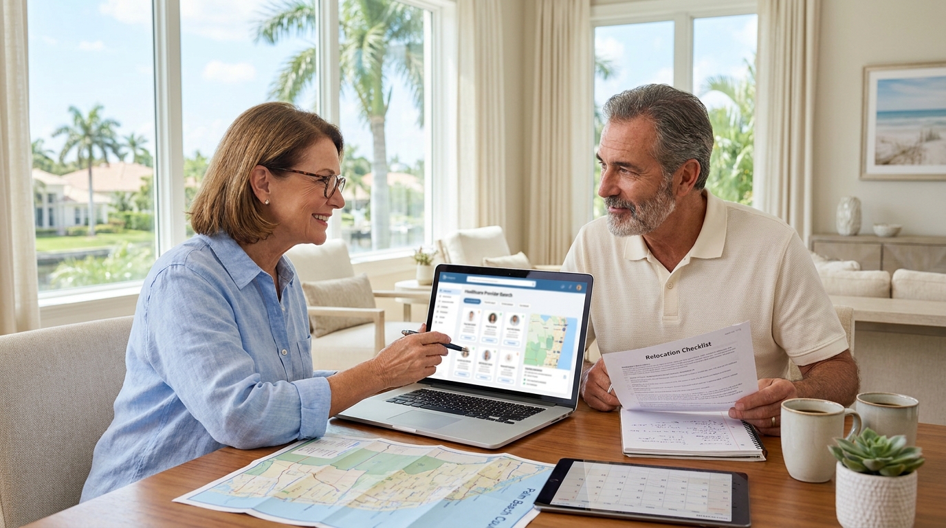 Searching for Medicare doctors in Palm Beach County.