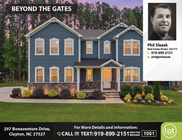 Front cover of a custom 6-page glossy catalog printed for a Sold Zero Commission listing
