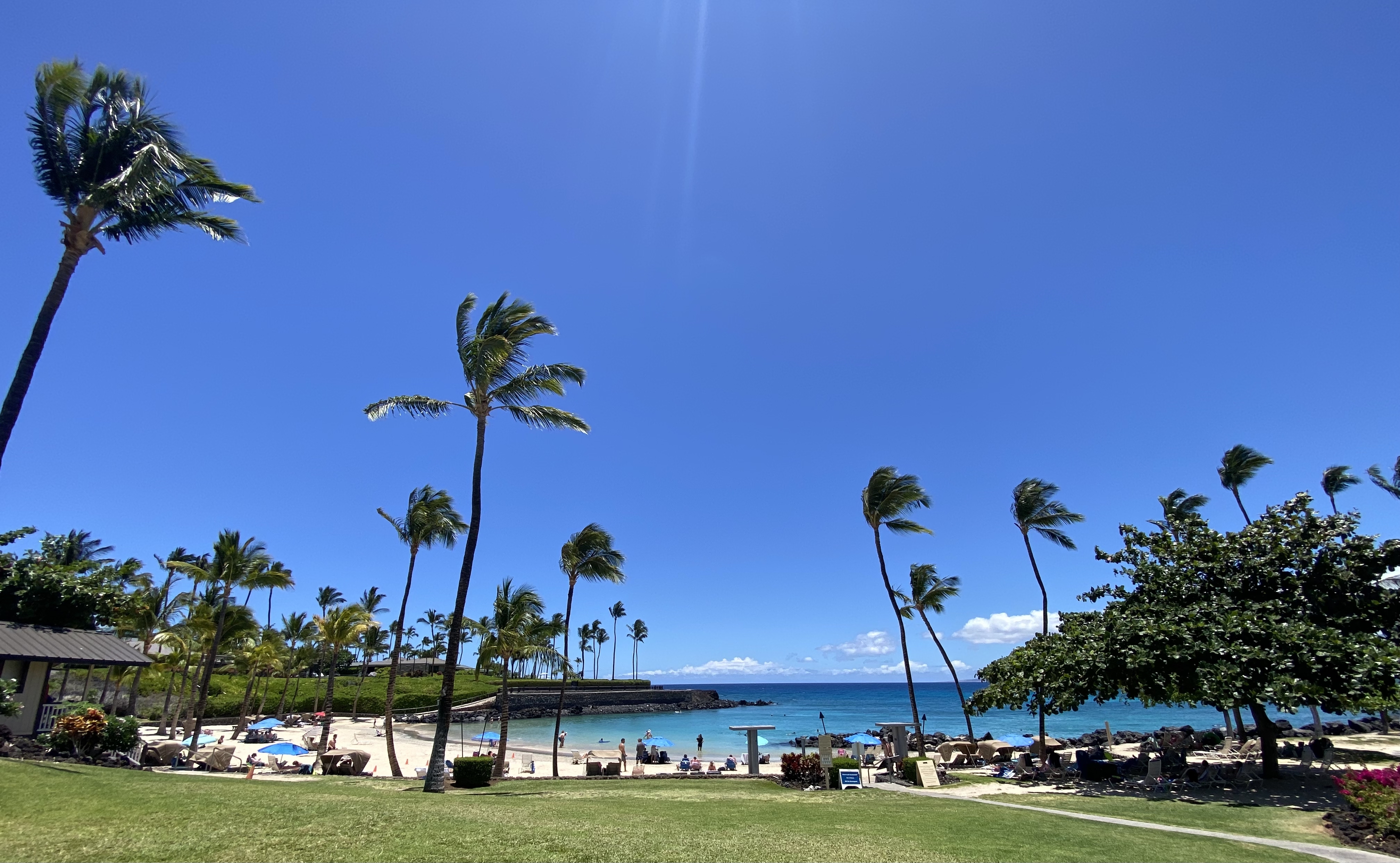 Beach Club at Mauna Lani Resort, a private beach for homeowners