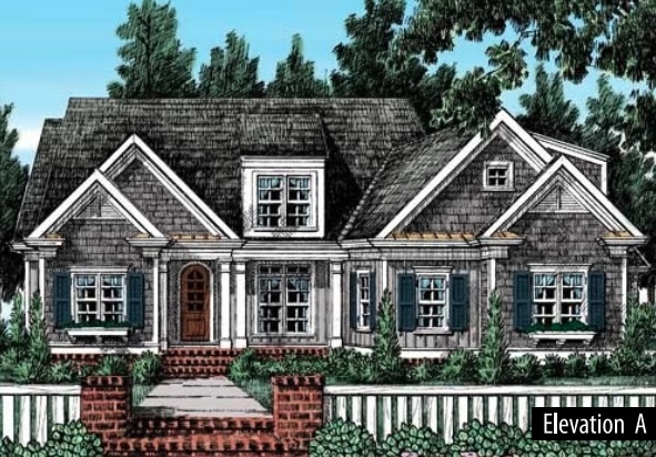 Springmill 1.5-story home exterior