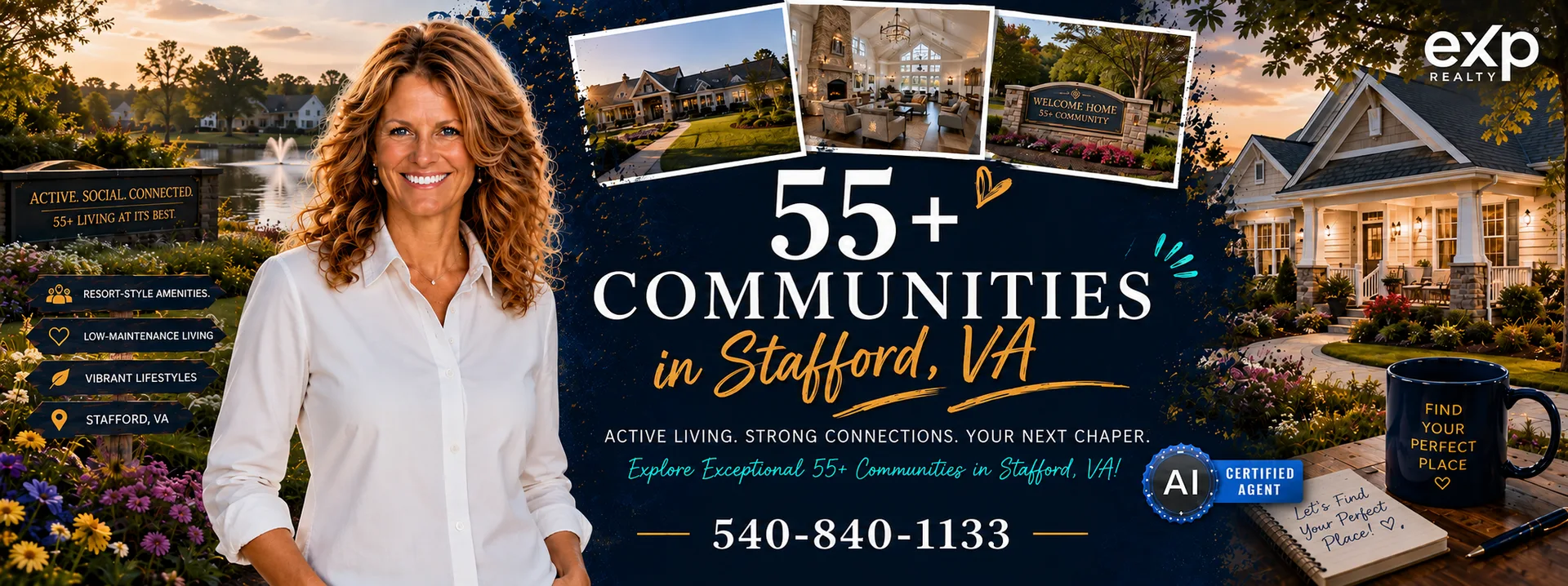 55+ Communities in Stafford, Virginia