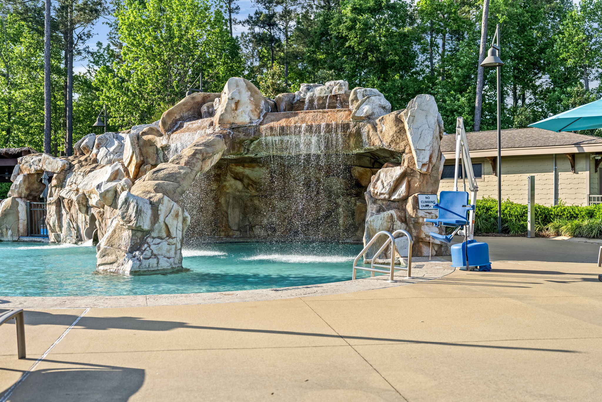 Resort-style pool
