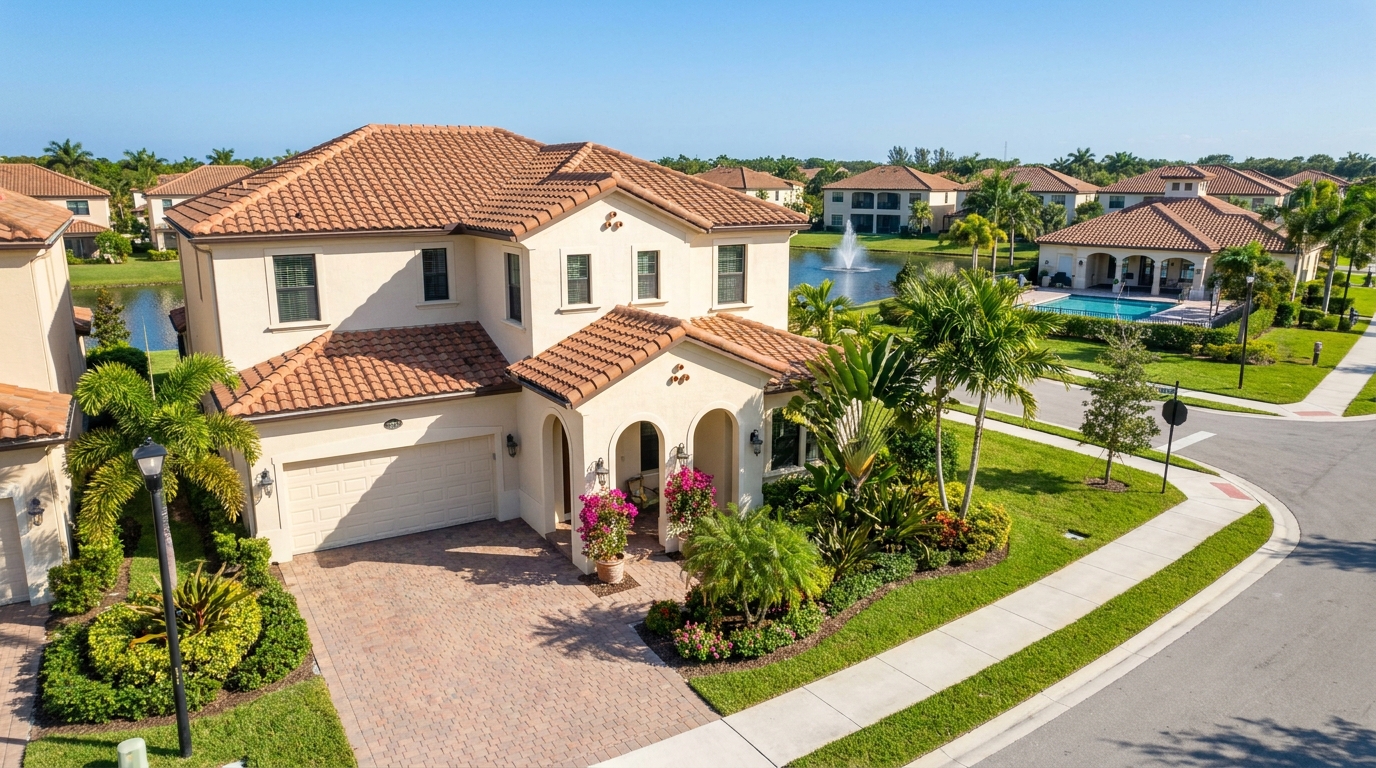 Beautiful two-story Palm Beach townhome