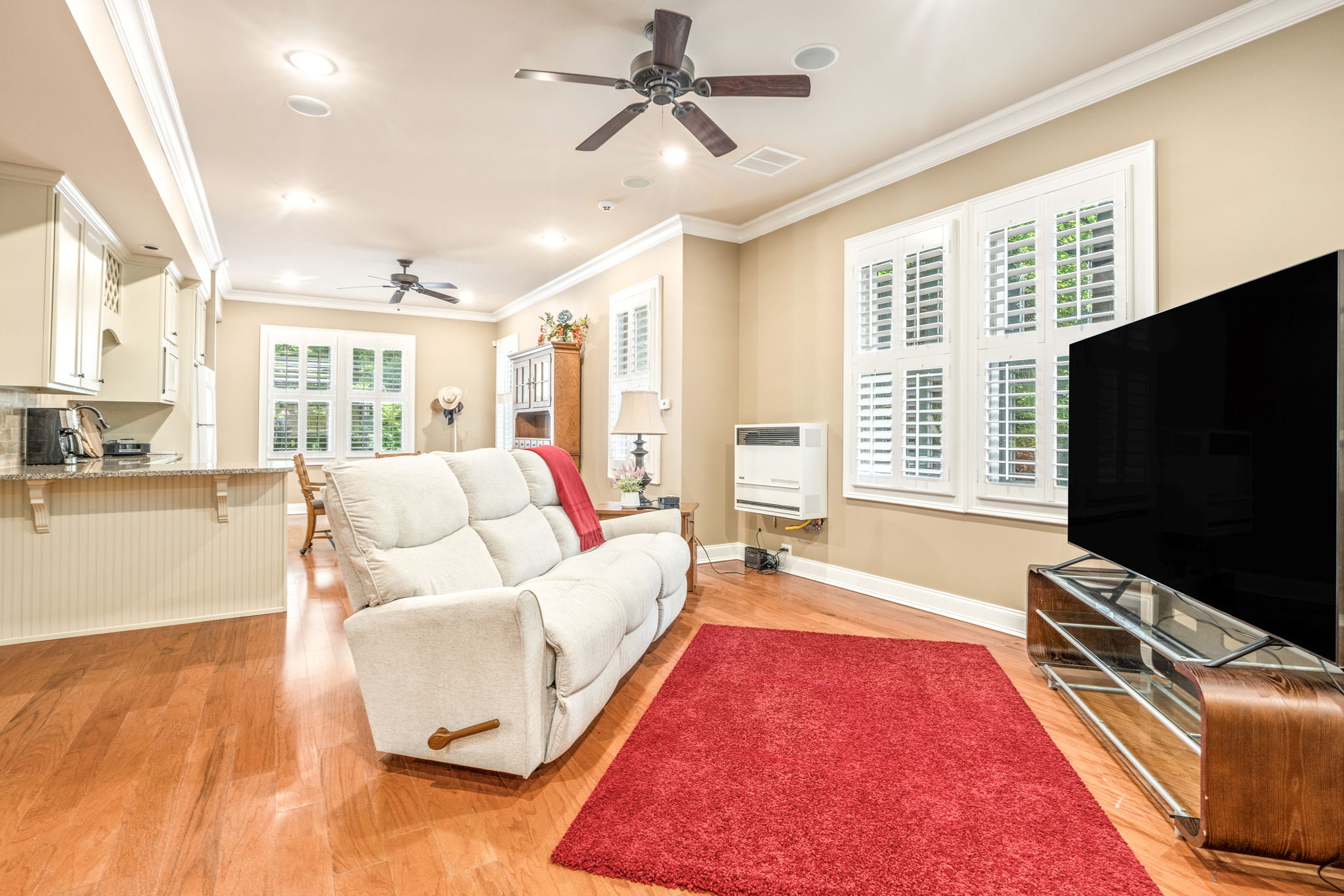 Family room with comfortable seating area
