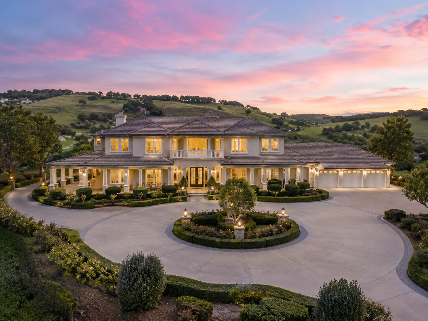 Hillside view of the La Cresta neighborhood on the Santa Rosa Plateau in Murrieta California