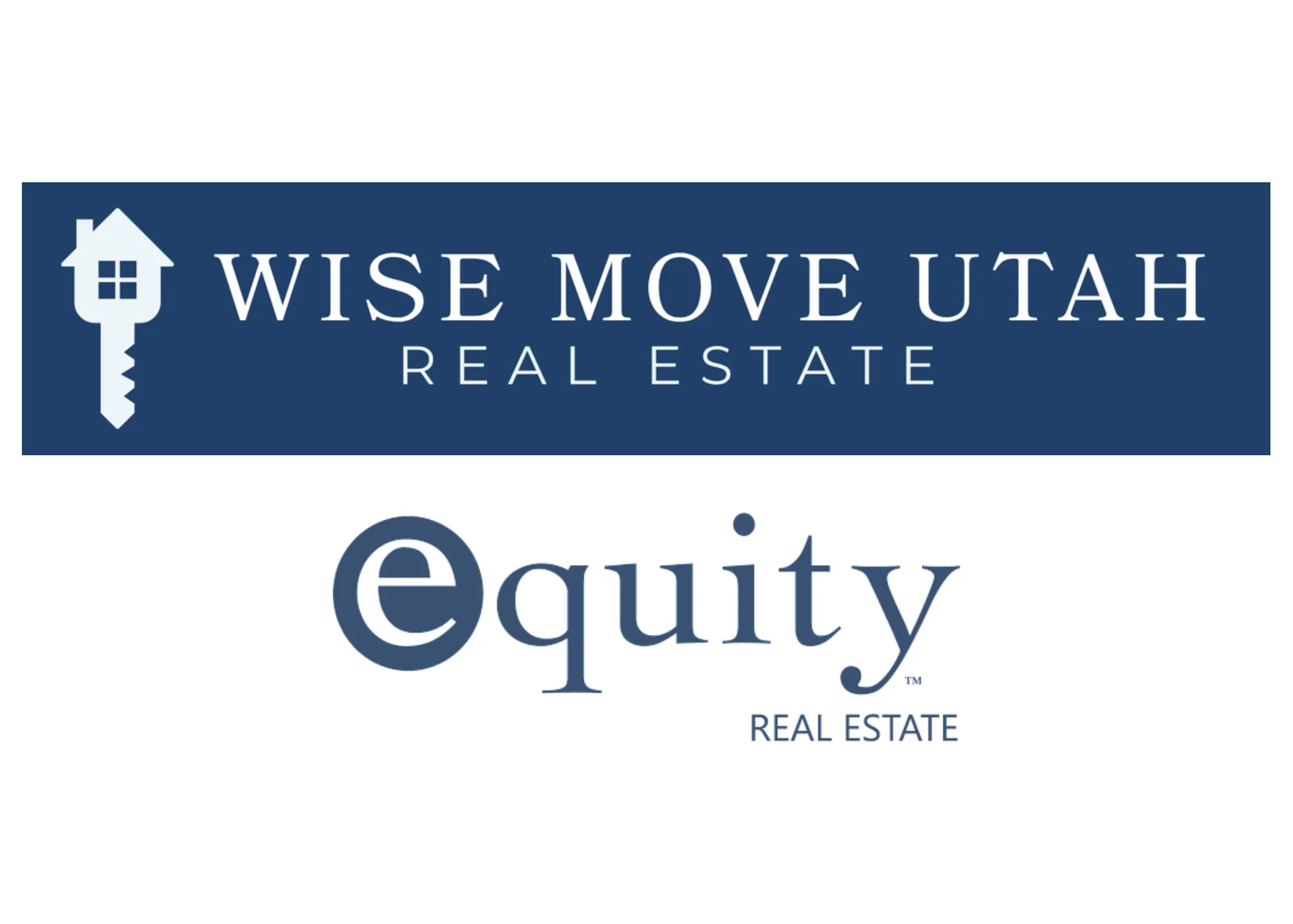 Wise Move Utah and Equity Real Estate logos