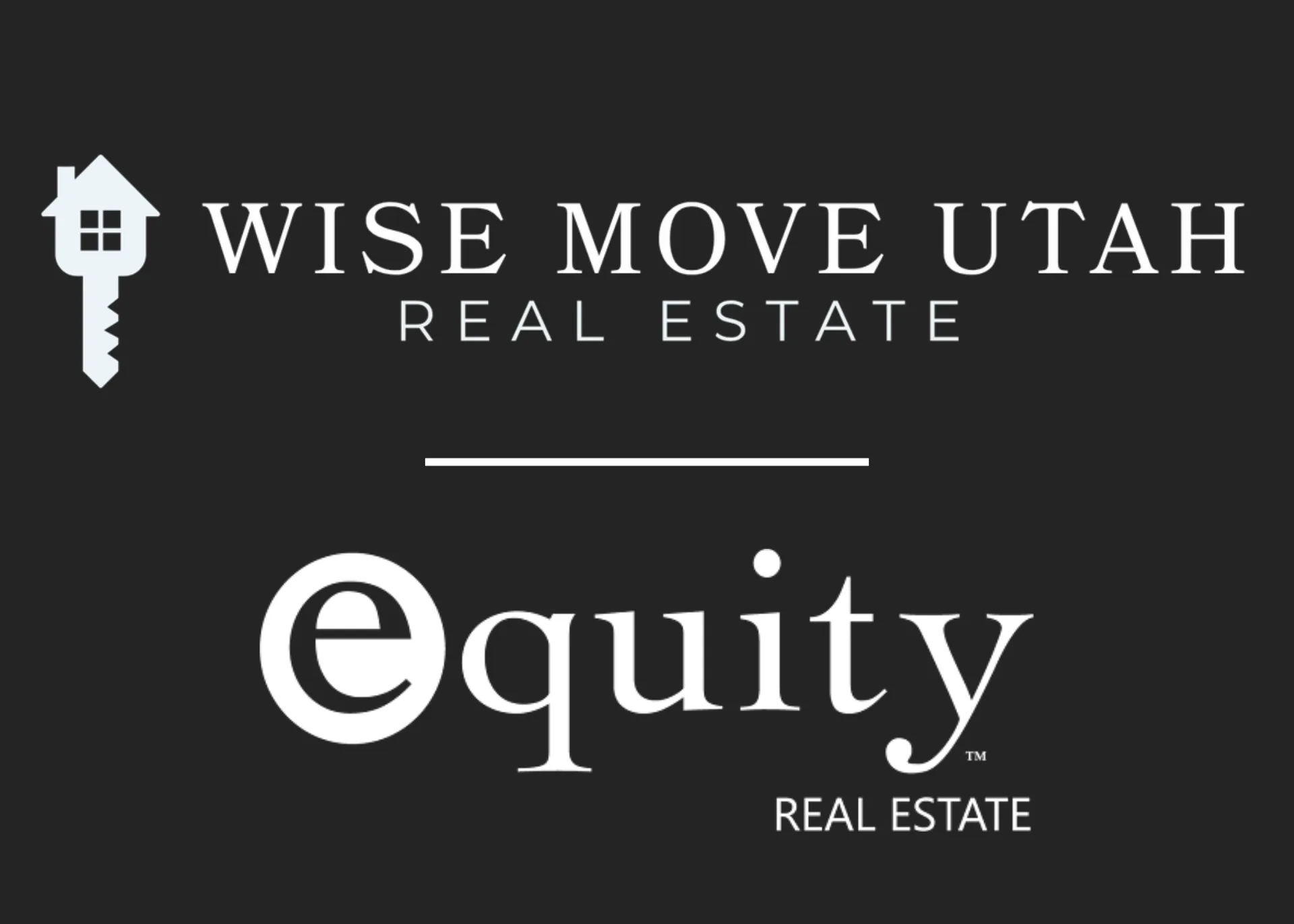 Wise Move Utah and Equity Real Estate logos
