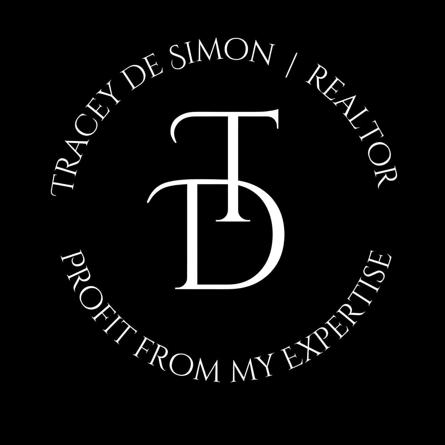 Tracey De Simon Monogram Logo