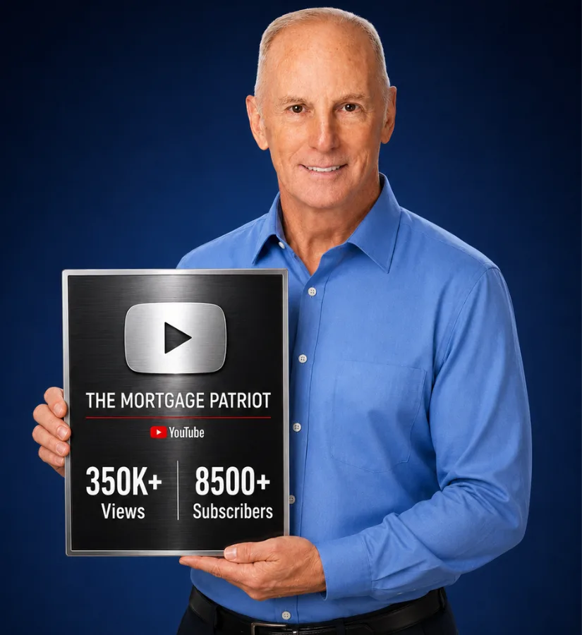 Patrick Kevin Fagan holding a YouTube channel milestone plaque