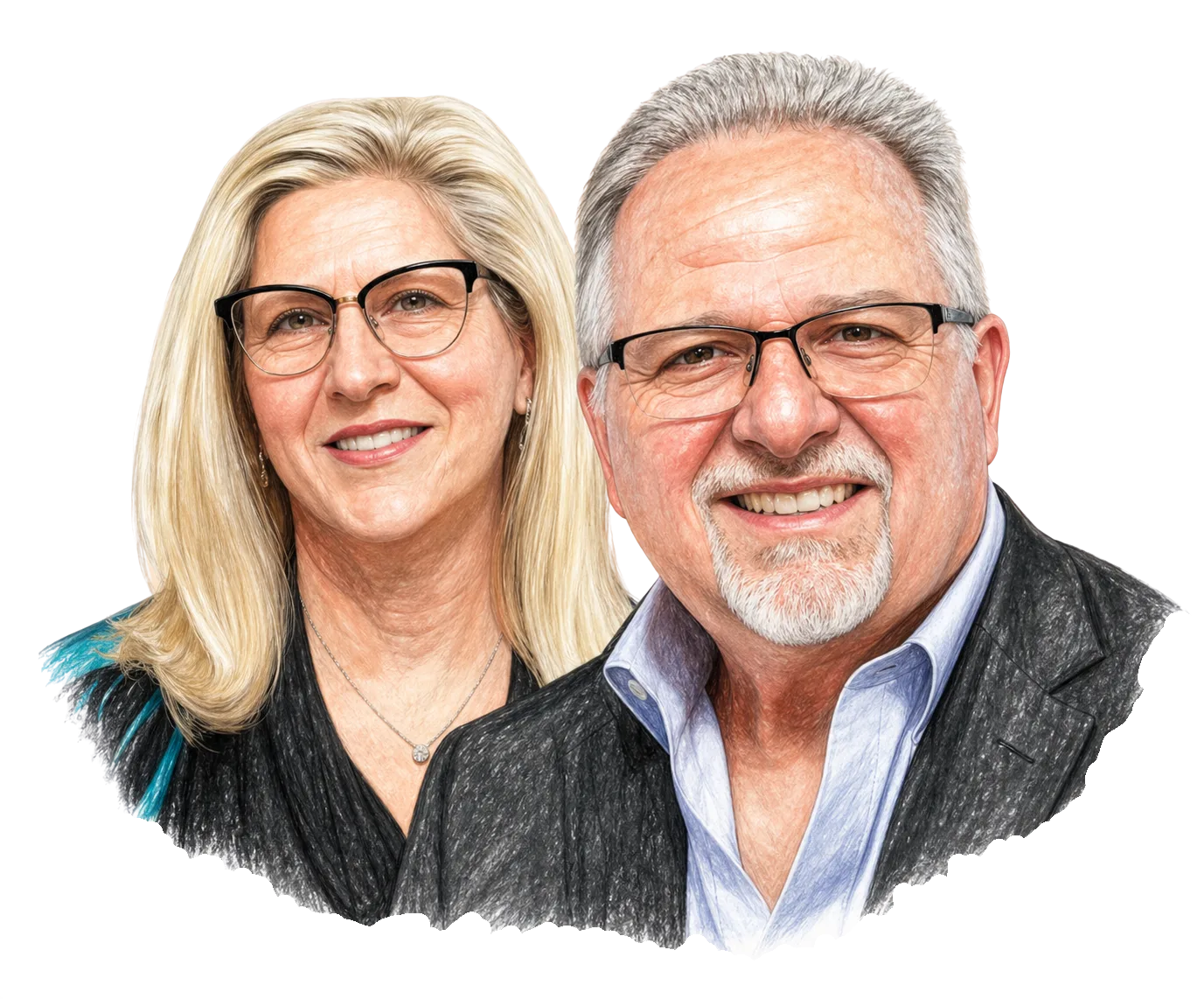 Denise and Paul Virgadamo, real estate advisors at Dalton Wade Real Estate Group