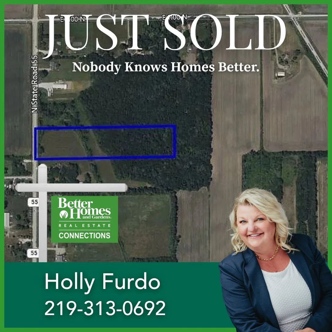 Land sold in Wheatfield with the client Holly helped