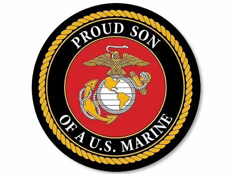 Proud son of a U.S. Marine