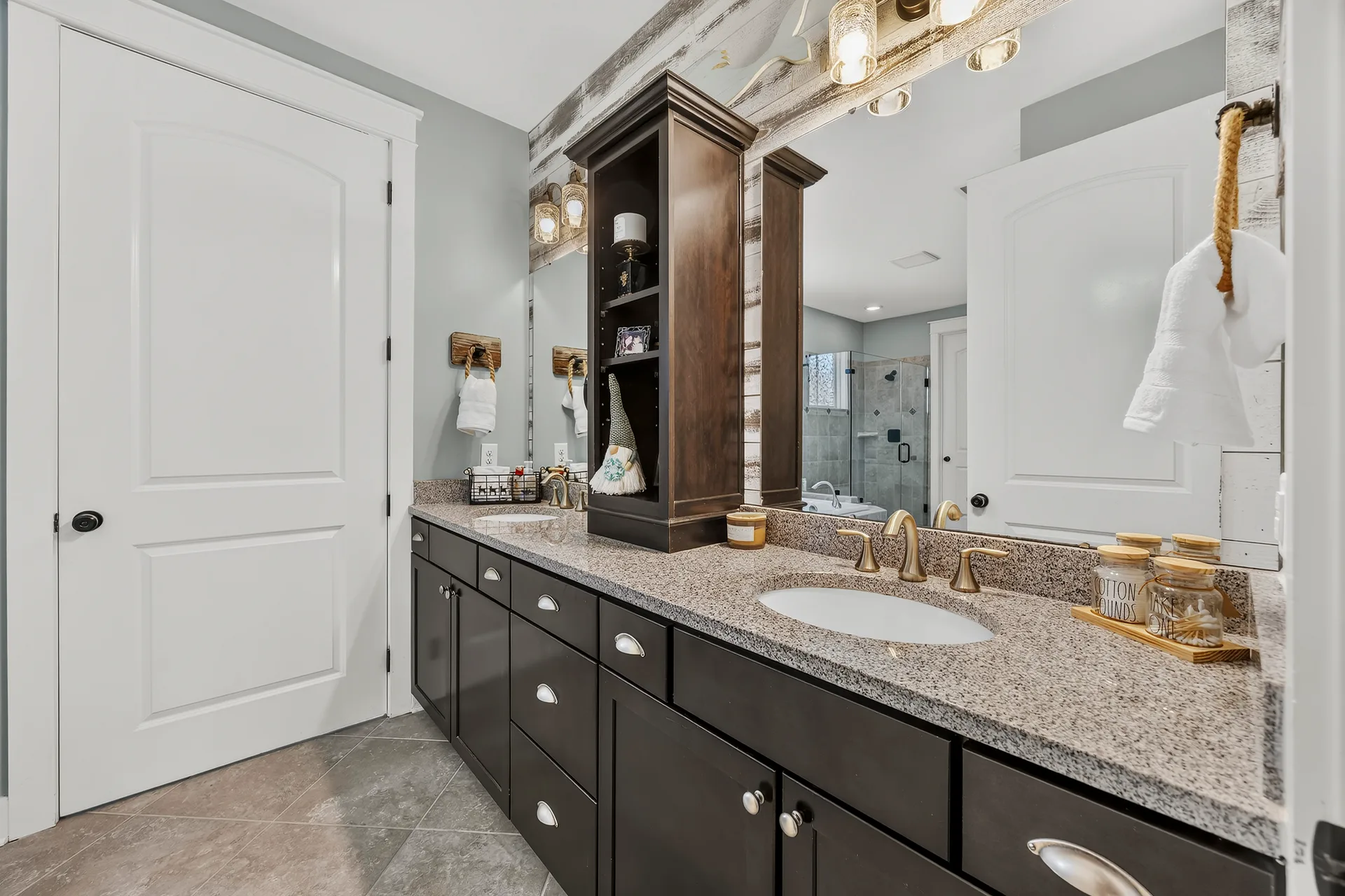 Bathroom Vanity with Shiplap at 32 Hackney Pony Lane, Hilton Head Island SC