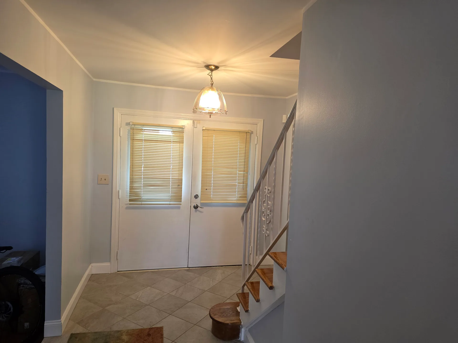 Front entryway and staircase of 4420 Phillip Street